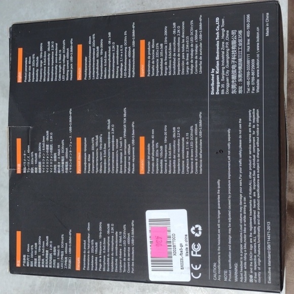 G9000 Pro Gaming Headset - Black and Blue NWT - Picture 2 of 4